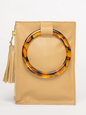 Beau & Ro Acrylic Ring Wristlet, Available in 7 Colors