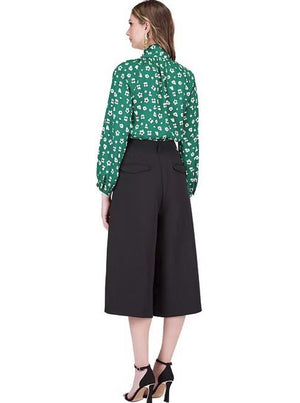 Jade Tie Front Blouse