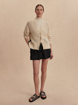Varley Astell Relaxed Knit Cardigan