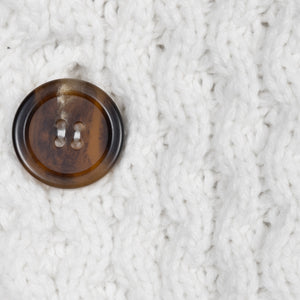 Echo Mixed Cable Open Side Poncho, Available in 2 Colors