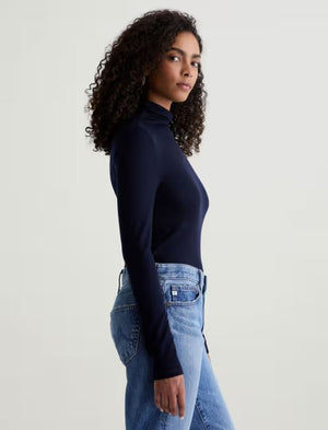 AG Jeans Chels Turtleneck, Deep Trenches