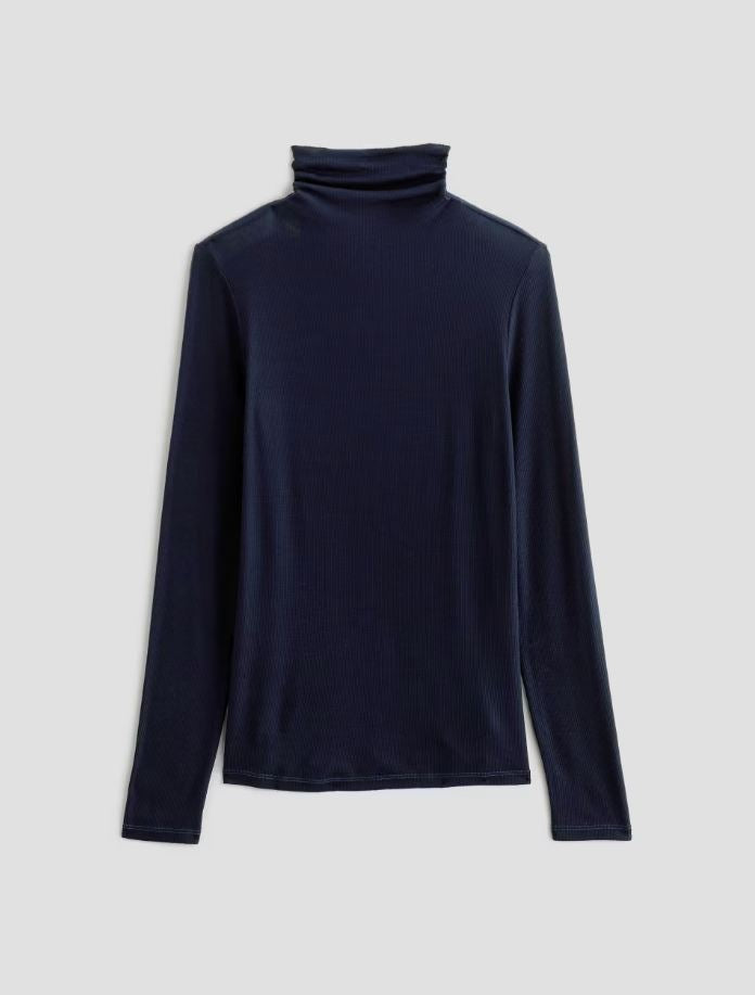 AG Jeans Chels Turtleneck, Deep Trenches