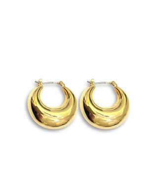 
            
                Load image into Gallery viewer, Theia Jewelry Chloe Huggie Earring, Available in 2 Colors
            
        