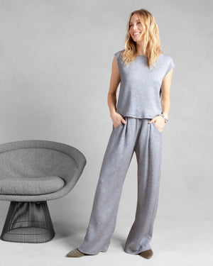 Ripley Rader Sweater Knit Lounge Pant, Heather Grey