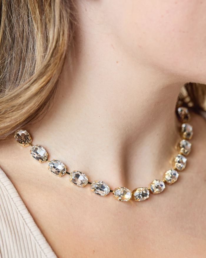 Theia Jewelry Aria Color Bomb Necklace, Available in 2 Colors
