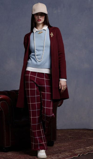 Minnie Rose Cotton Cashmere Notch Collar Sweater Coat