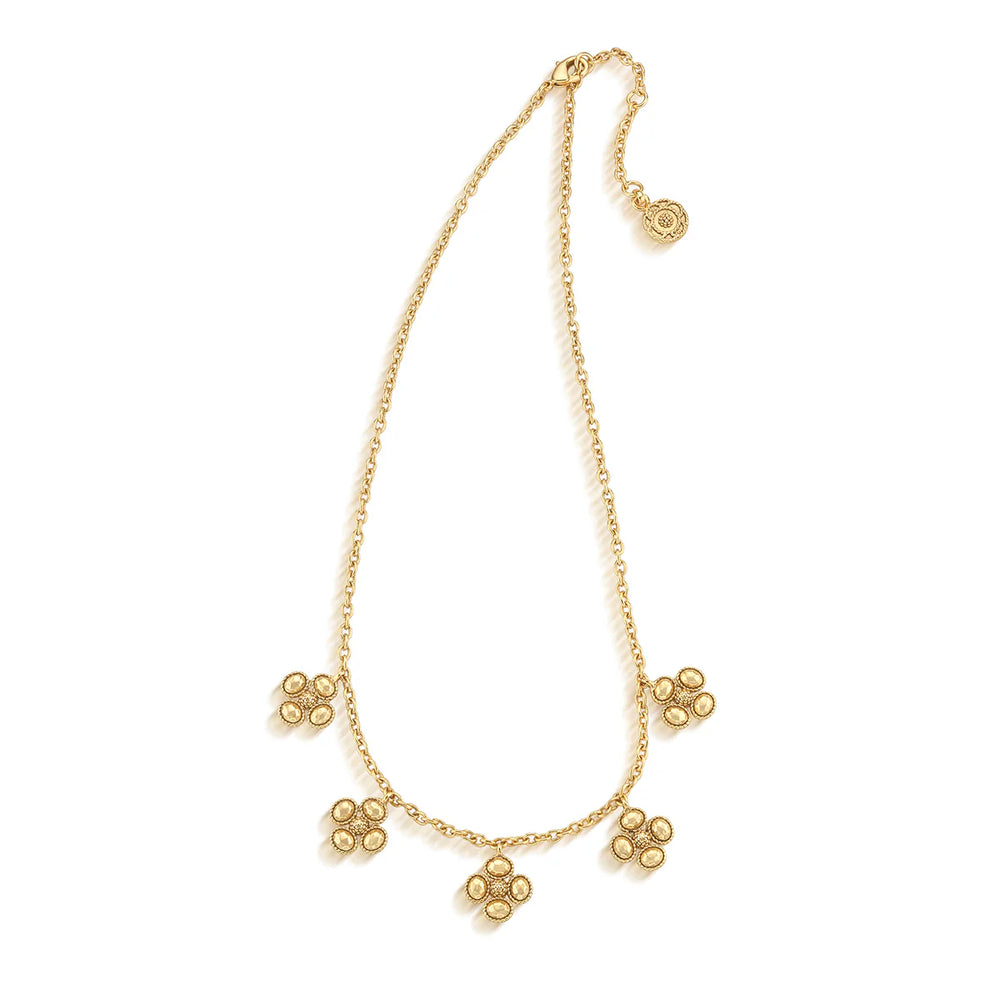 Capucine de Wulf Berry Clover Multi Station Necklace