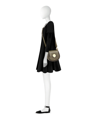 LeParmentier Yucca Handbag, Military Green