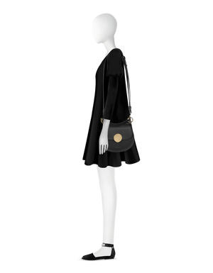 LeParmentier Yucca Soho Handbag, Black