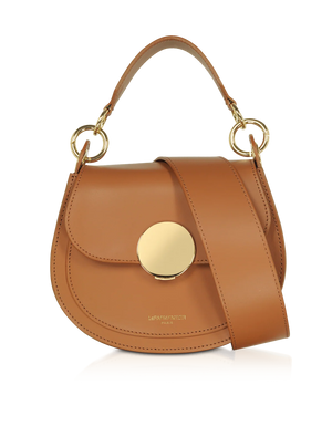 LeParmentier Yucca Soho Handbag, Cognac