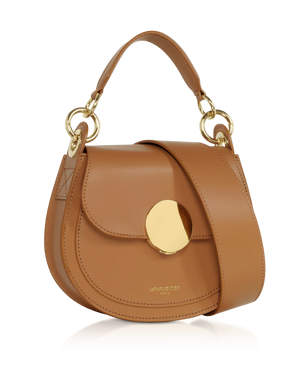 LeParmentier Yucca Soho Handbag, Cognac