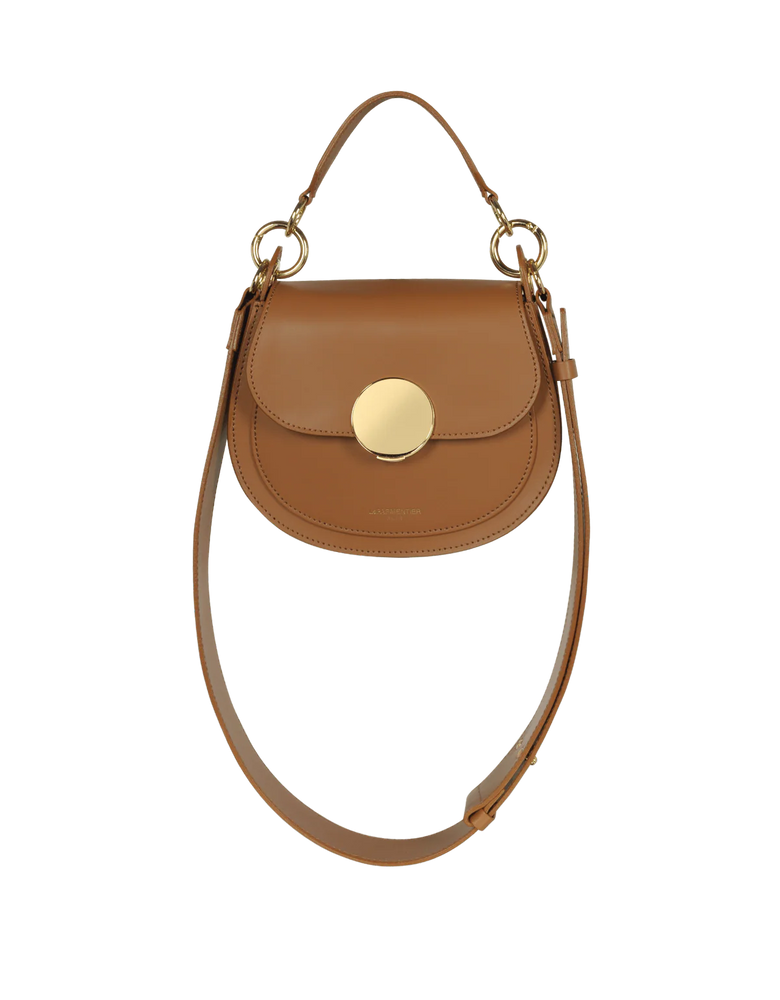 LeParmentier Yucca Soho Handbag, Cognac