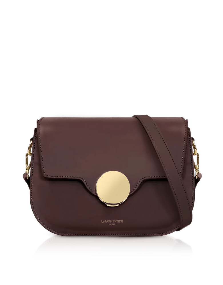LeParmentier San Pedro Handbag, Wine Red