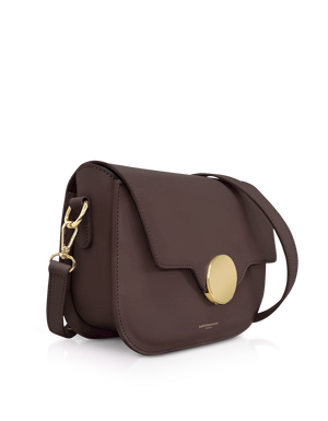 LeParmentier San Pedro Handbag, Wine Red