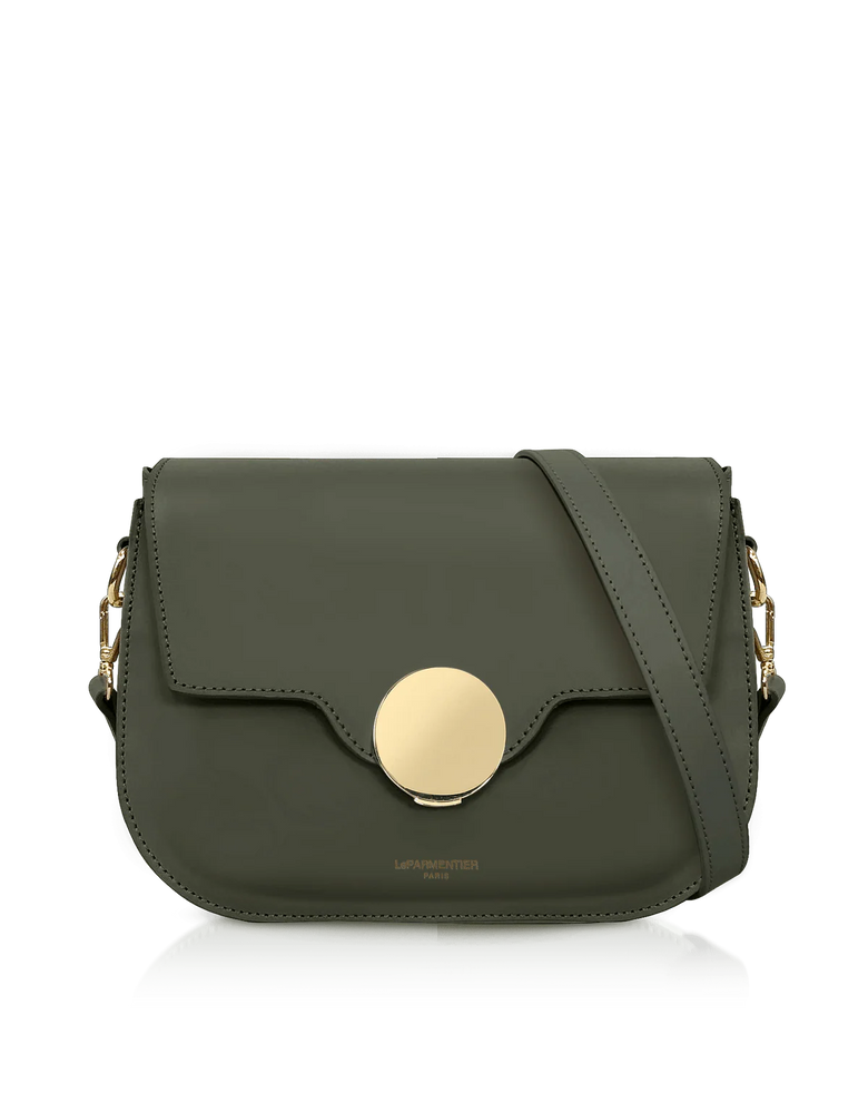 LeParmentier San Pedro Handbag, Forest Green