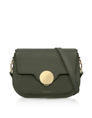 LeParmentier San Pedro Handbag, Forest Green