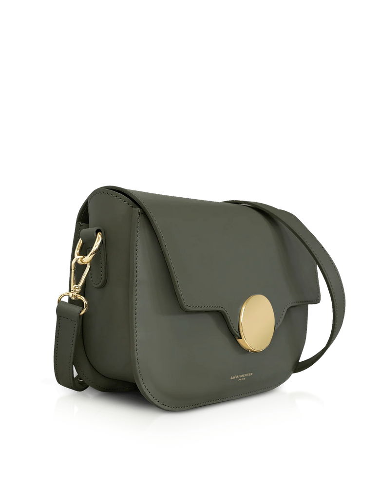 LeParmentier San Pedro Handbag, Forest Green