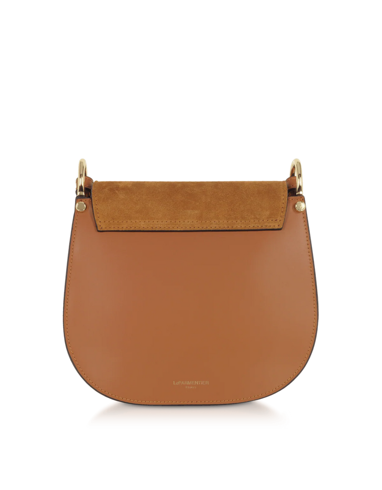 LeParmentier Agave Handbag, Camel