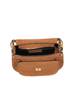 LeParmentier Agave Handbag, Camel