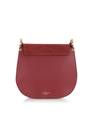 LeParmentier Agave Handbag, Burgundy