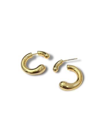 Theia Jewelry Elle Front Back Hoop Earrings