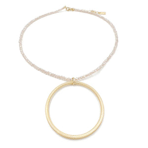 Erin Gray Circle of Love Necklace, Available in 3 Colors