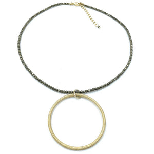 Erin Gray Circle of Love Necklace, Available in 3 Colors