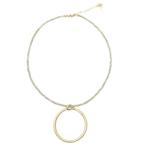 Erin Gray Circle of Love Necklace, Available in 3 Colors