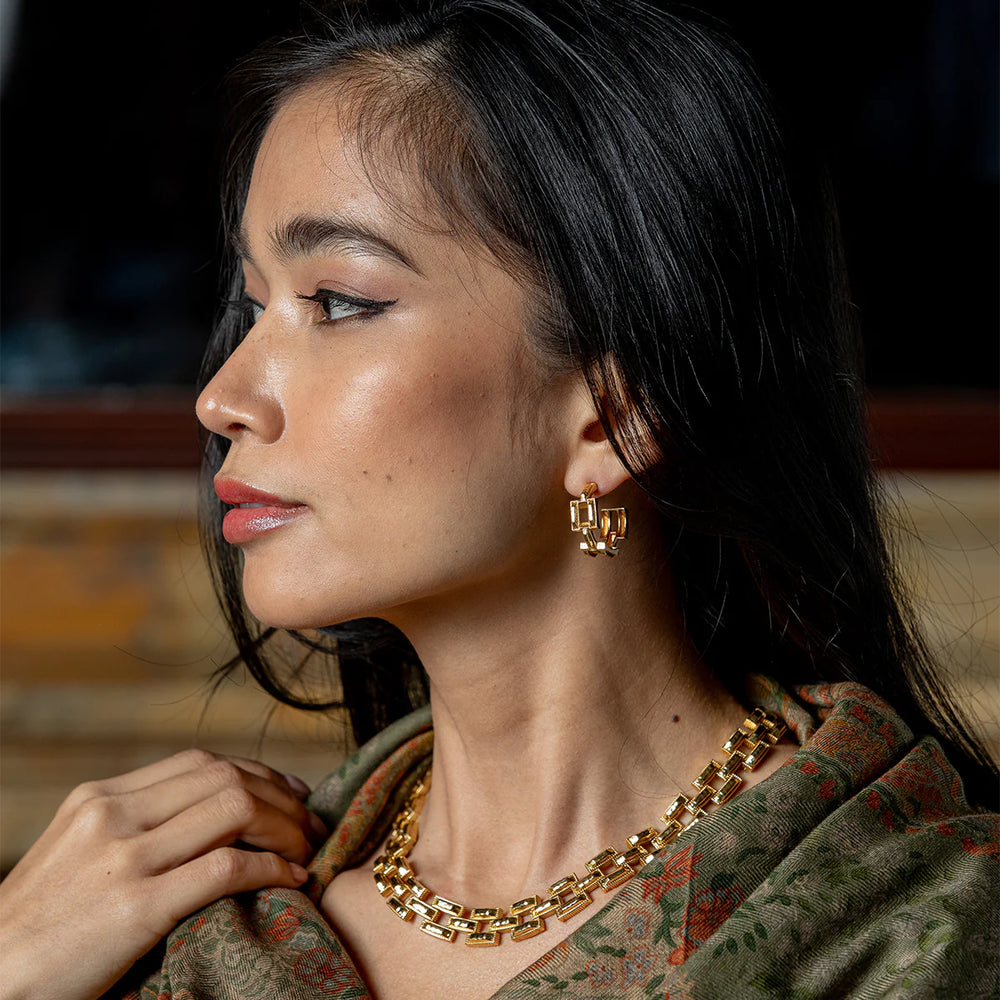 Capucine de Wulf Pathway Hoop Earrings