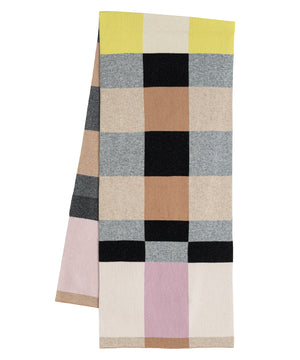 Echo Merino Wool Geo Jacquard Scarf