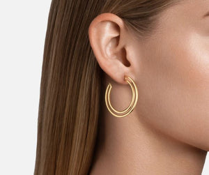 Miansai Hailee Hoop Earrings