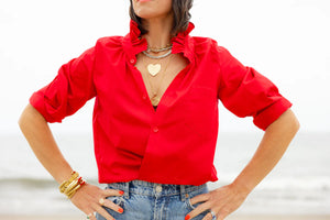 KMJ Southern Lover Shirt, Red