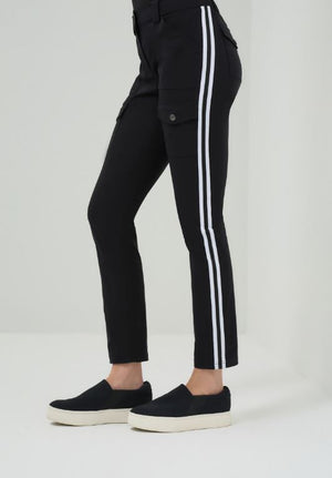 Anatomie Kate Skinny Cargo Pant with Side Stripes