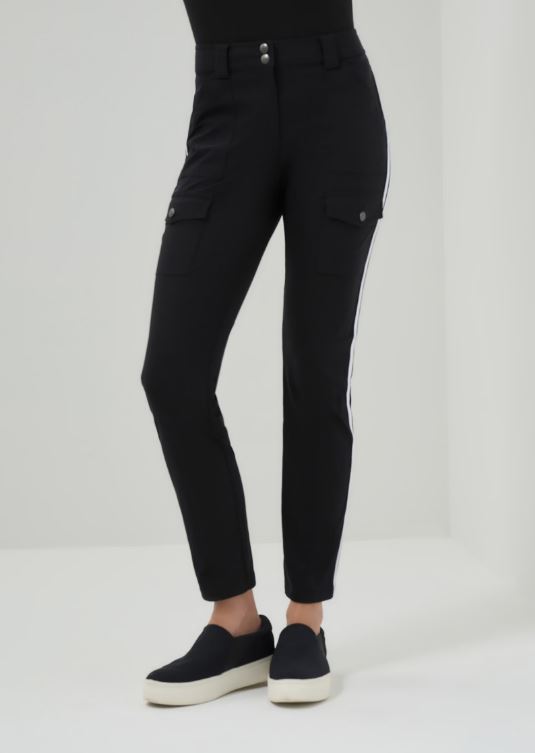 Anatomie Kate Skinny Cargo Pant with Side Stripes