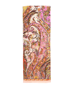 Echo Manor Paisley Oblong Scarf, Available in 3 Colors