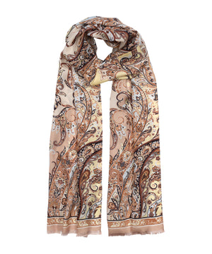 Echo Manor Paisley Oblong Scarf, Available in 3 Colors