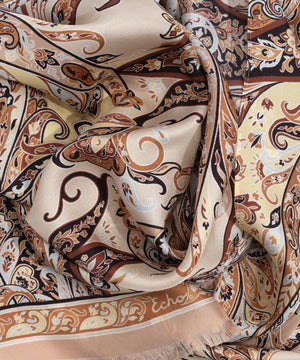 Echo Manor Paisley Oblong Scarf, Available in 3 Colors