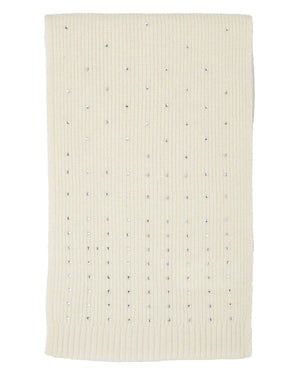 Marella Creola Rhinestone Scarf, Ivory