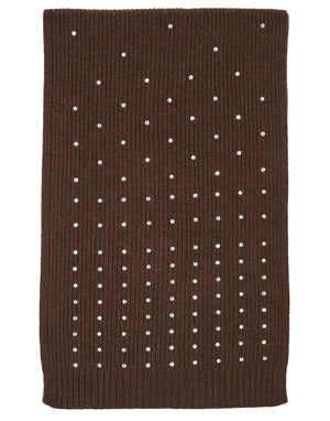 Marella Creola Rhinestone Scarf, Brown