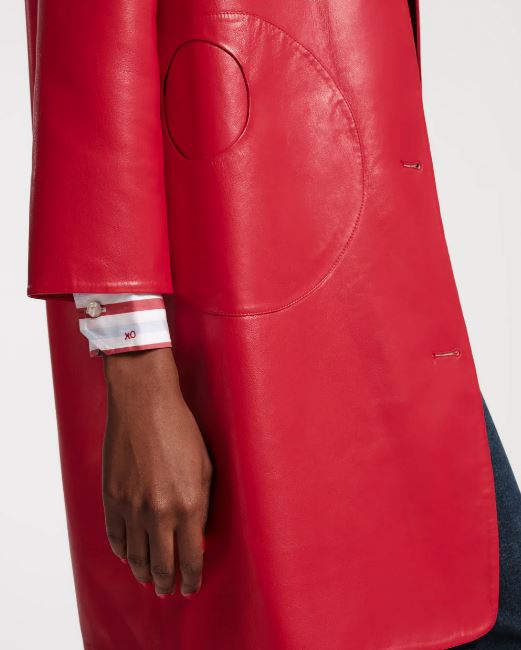 Frances Valentine Mod Jacket, Faux Leather