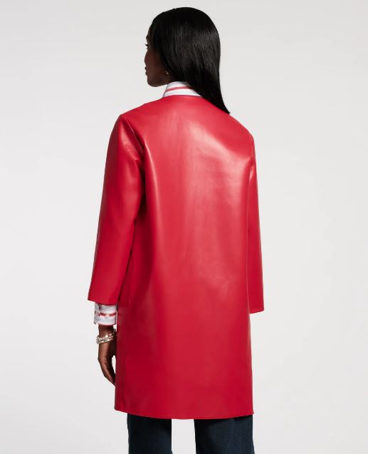 Frances Valentine Mod Jacket, Faux Leather