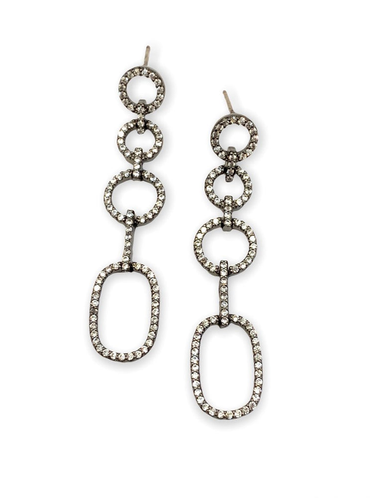 Theia Jewelry Modern Geometric Drop Earrings, Available in 3 Colors