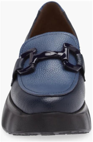 Wonders Montreal Platform Loafer, Noche/Jeans