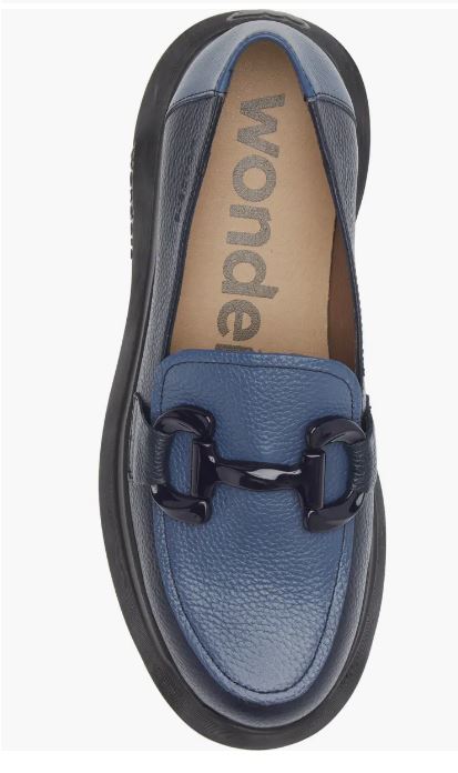 Wonders Montreal Platform Loafer, Noche/Jeans