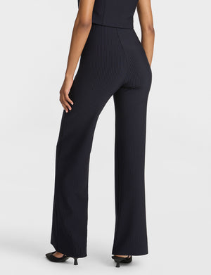 Commando Neoprene CEO Stripe Wide Leg Pant