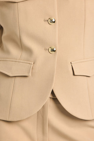 Derek Lam 10 Crosby Novessa Ruched Sleeve Jacket