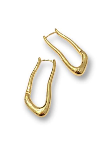Theia Jewelry Olivia Organic Hoop Earrings