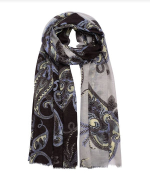 Echo Paisley Split Wrap