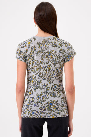 Goldie Lewinter Paisley Grove Ringer Tee