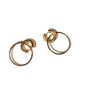 Paula Rosen Jewelry Gold Single Hoops